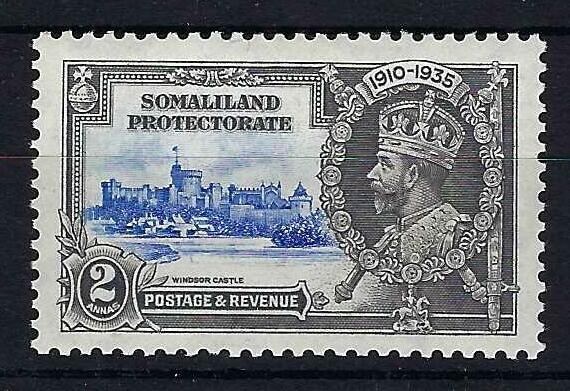 Image of Somaliland Protectorate SG 87k LMM British Commonwealth Stamp